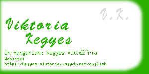 viktoria kegyes business card